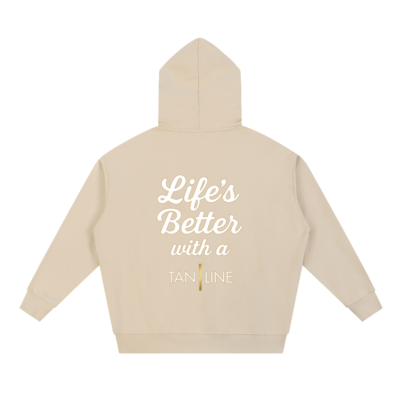 Essential Heavyweight Hoodie (with Back Design)
