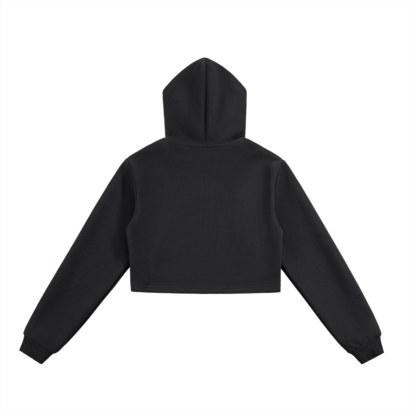 Essential Cropped Zip-Up Hoodie - Women's Fit