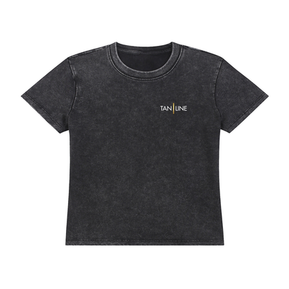 Vintage Wash Drop Shoulder Tee - Women's Relaxed Fit