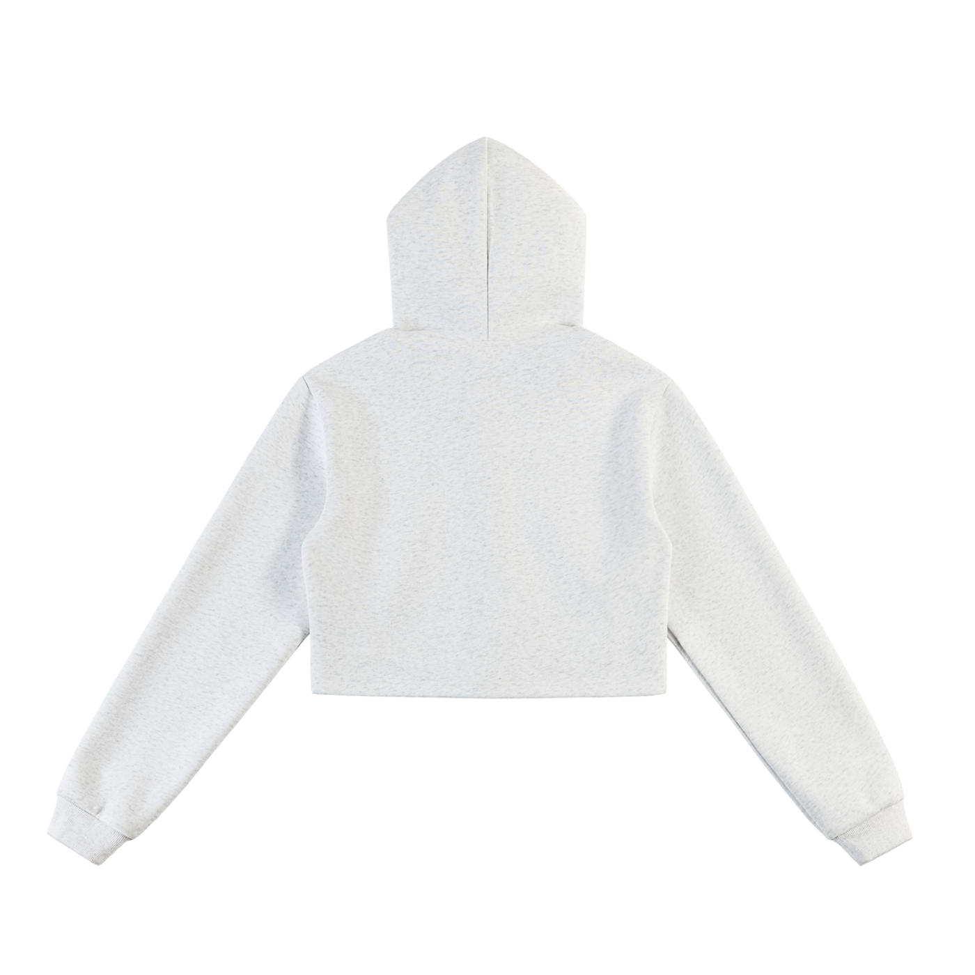 Essential Cropped Zip-Up Hoodie - Women's Fit
